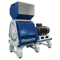 Broyeur à marteaux professionnel pour biomasse, concasseur de bois, machine de broyage à usage industriel, haute capacité, entraînement par moteur et moteur électrique, multi-tension