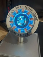 Avenger Iron Man MARK1 MARK2 Arc Réacteur Tony Stark Coeur de Marque Son Contrôle Led Poitrine Lampe Modèle Super-Héros 1:1 Cosplay Jouets