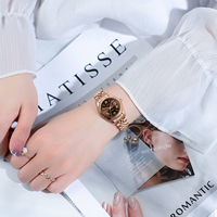 NIBOSI 2681 Montre Femme Élégante et Chic Dorée à Quartz avec Date, Luxe Vintage Tendance