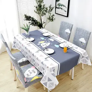 Nordic simple table cloth waterproof oil free four seasons general coffee rectangular restaurant chair cover