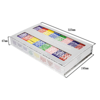 Caja Metálica Plateada para Lima de Uñas con Diseño de Piel de Pez, Juego de Manicura de 8 Piezas, Empaque de Exhibición