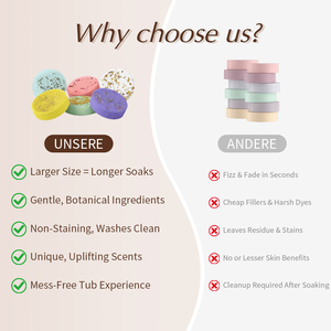 Bombas de Ducha Aromáticas Veganas Orgánicas de Larga Duración al por Mayor con Aceites Esenciales para Mujeres y Hombres - Product Image 5