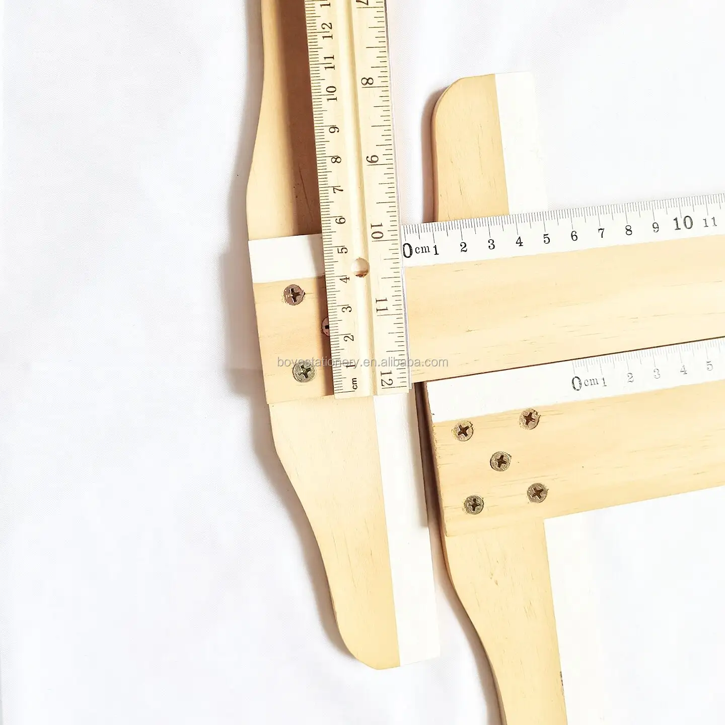 Custom T-type Hole Wood Carpenter Ruler Woodworking Scribing Mark Line Gauge Carpenter Measuring Tool T Shaped Wooden Ruler