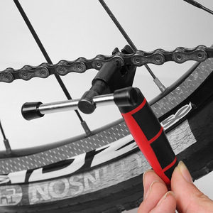Outil de coupe de chaîne de vélo personnalisé, en métal, portable, avec poignée rouge, pour la réparation et l'entretien des vélos - Product Image 5
