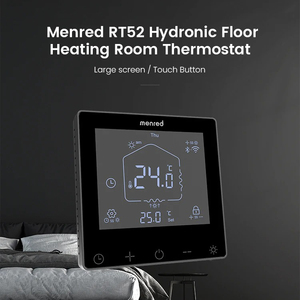 Nouvelle arrivée écran tactile Tuya WiFi commande vocale intelligente chauffage par le sol électrique et eau et <span class=keywords><strong>thermostat</strong></span> de pièce de chauffage de chaudière à <span class=keywords><strong>gaz</strong></span> - Product Image 6