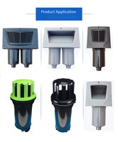 JIANYONG Hochleistungs-Kunststoff-Poolfilterkartusche 1 PS 19m/h Max. Durchfluss 225mm Durchmesser 965mm Hohes Schwimmbad-Filtrationssystem