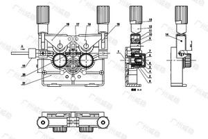 <span class=keywords><strong>Wewin</strong></span> มอเตอร์เชื่อม Mig แบบ Co2ความเร็วต่ำ DC 24V, มอเตอร์ป้อนลวดคู่สำหรับเครื่องเชื่อมใหม่304D - Product Image 2