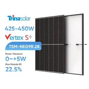 Tier 1 <span class=keywords><strong>Trina</strong></span>メーカーモノラルソーラーパネル400W410W 420W425W高効率ソーラーパネル - Product Image 1