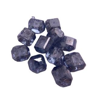 Diamant brut de laboratoire bleu fantaisie HPHT de grande taille, non taillé, pour le polissage de bijoux et la fabrication de pierres précieuses - Product Image 3