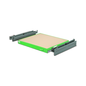 Fami 4 Edge Top Multiplex System Ar Covering Telescopic Extension L1205 D1245 Green Ral6011 Shelving <b>Unit</b> - Product Image 3