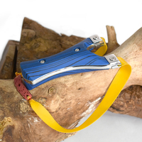 Nouvelle conception de lance-pierre de précision pour la chasse en plein air, durable, ambidextre, pour droitiers/gauchers
