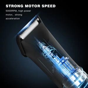 Tondeuses électriques pour poils du corps, tondeuses imperméables, tondeuse de barbier, tondeuse corporelle portable pour hommes - Product Image 5