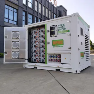 MPMC 10-30kva 하이브리드 발전소 발전기 및 배터리 하이브리드 발전소 20-60kwh LiFePO4 배터리