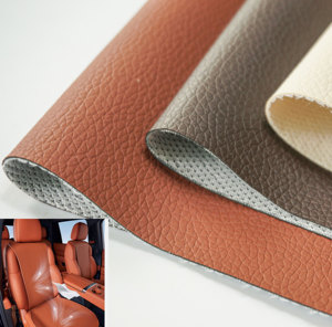 La mejor tapicería de cuero sintético de buena calidad duradera en relieve de PVC <span class=keywords><strong>para</strong></span> funda de asiento de coche, cuero de Pvc <span class=keywords><strong>para</strong></span> tela de tapicería de sofá - Product Image 1