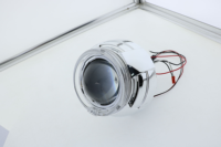 Masques de projecteur Bi-LED 2,5 / 3 pouces C4 B avec DRL et clignotants 12V pour la rénovation de phares automobiles