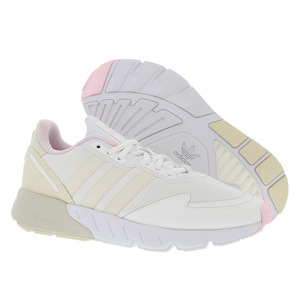 Zapatillas Adidas ZX 1K Boost para Mujer, para Fitness y Cross-Training, Color Blanco Nube/Blanco Maravilla/Rosa Claro |   100% Auténtico - Product Image 3