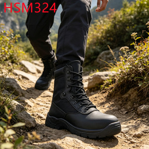 YYR, Bottes de randonnée étanches pour climats humides, design étanche, activités tout-terrain, semelle anti-acide et anti-alcali, équipement tactique, HSM324 - Product Image 1