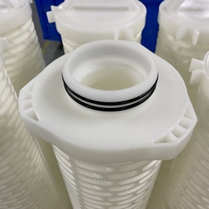 Cartouche filtrante en polytétrafluoroéthylène à haut débit 1.0um composant filtrant en PTFE pour le traitement de la Solution de nettoyage - Product Image 3