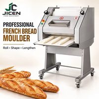 Machine à façonner la pâte à pain de mie, à pain burger, à pain long et à hot-dogs, de table, professionnelle, pour la boulangerie