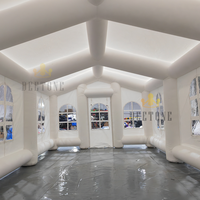 Grande tente gonflable de partie de chapiteau de la publicité adaptée aux besoins du client extérieure à vendre