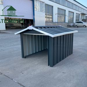 <span class=keywords><strong>Caseta</strong></span> para <span class=keywords><strong>Robot</strong></span> Cortacésped Gris, Almacenamiento Exterior de Acero Galvanizado para Herramientas de Jardín - Product Image 1