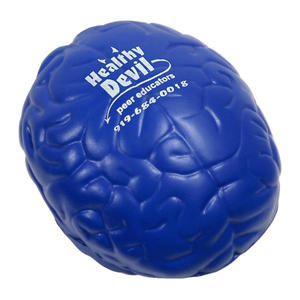 Palline Antistress Personalizzate a Forma di Cervello con Logo Promozionale, Morbide in TPR, da Spremere, Regalo Educativo per Scrivania, Scienza, Anatomia, Neurologia - Product Image 3