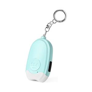 充電式アンチウルフアラーム女子学生自己防衛キーチェーン個人的なセキュリティデバイス - Product Image 1