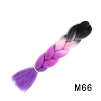Extensions de cheveux synthétiques Jumbo Braid pour tresses africaines au crochet, tissage unique pré-étiré, facile à tresser, teint