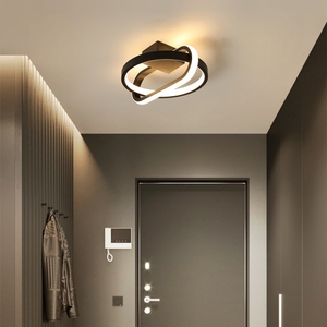 Nordic Design Iron Ceiling <b>Light</b> Surface Mounted LED Silicone Shade 21W Warm/White/Neutral for Hallway <b>Corridor</b> Entryway - Product Image 4