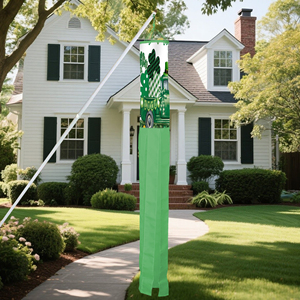 Decoración de Superficie para Ductos de Aire St. Patrick's Creek y Elk de 30*45CM con 6 Tiras de Gráficos Impresos Digitalmente de 5*60CM - Product Image 5