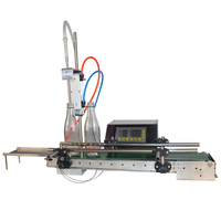Pequeña maquinaria automática de llenado de embotellado de plástico para productos químicos Ambientador de jugo Bebidas anticongelantes de alcohol de soja