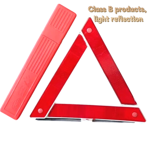 Xe Tripod cảnh báo tấm xe Tripod phản xạ tam giác tấm xe đậu xe gấp nguy hiểm dấu hiệu lỗi - Product Image 3