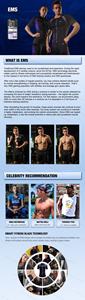 El mejor precio Ems Dry Electrode Suit Ems Suite Suit Full Body Ems Traje de entrenamiento para equipos de fitness - Product Image 3