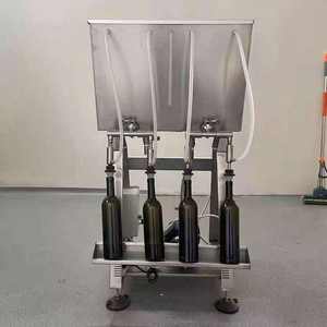 Remplisseuse <span class=keywords><strong>de</strong></span> liquide par gravité semi-automatique à débordement pour bouteilles, 4 buses, siphon, bière, vin, brandy, whisky, machine <span class=keywords><strong>de</strong></span> remplissage <span class=keywords><strong>de</strong></span> bouteilles en verre - Product Image 5