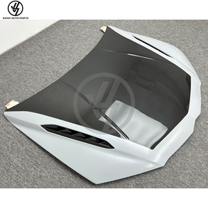 Performante Style New Black Glossy Twill Weave Carbon Fiber Car <b>Bonnet</b> for URUS 1:1 Fitment Engine Cover Auto - Product Image 4