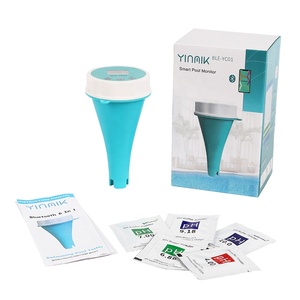 Testeur de <span class=keywords><strong>pH</strong></span> intelligent en ligne BLE-YC01 6-en-1 pour l'eau (chlore/TDS/EC/ORP/TEMP) – Compatible Aquarium et <span class=keywords><strong>Piscine</strong></span> – Prise en charge OEM/ODM/OBM – Garantie 1 an - Product Image 5