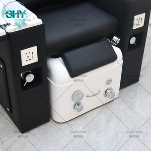 Offre Spéciale Lumière Led <span class=keywords><strong>Noir</strong></span> Salon Inclinable Manucure <span class=keywords><strong>Chaise</strong></span> De Luxe <span class=keywords><strong>Pied</strong></span> Pédicure Spa <span class=keywords><strong>Chaise</strong></span> Avec Massage - Product Image 6