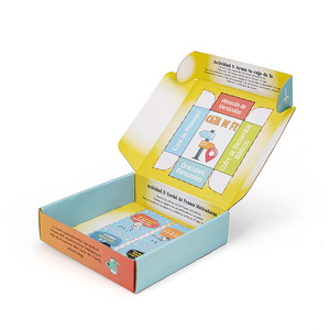 Nhà máy in logo mỹ phẩm Mặt nạ nước hoa không thấm nước có thể tái chế gửi thư tùy chỉnh bao bì hộp - Product Image 4