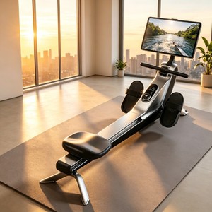 Nouvelle machine à ramer en aluminium aéronautique avec application YPOOFIT, système de contrôle <span class=keywords><strong>électromagnétique</strong></span>, machine à ramer intelligente - Product Image 1