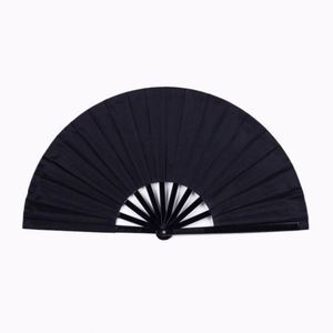 <b>Large</b> 33cm Folding Hand <b>Fan</b> - Perfect for Women and Men Durable Plastic and Nylon Cloth - Ideal for Festivals, Gifts, and Crafts - Product Image 5