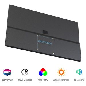 15.6 inch FHD 1080P Màn hình di động USB-C HDMI IPS màn hình cho máy tính xách tay PC Mac điện thoại chơi game ps5 Xbox Du Lịch thứ hai hiển thị - Product Image 6
