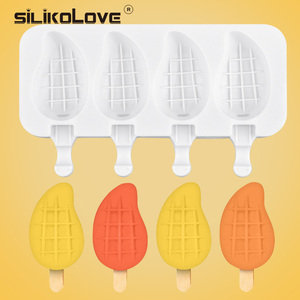 แม่พิมพ์ไอศกรีมซิลิโคนรูปผลไม้มะม่วงแบบทำเอง ดีไซน์สร้างสรรค์ใหม่ - Product Image 2