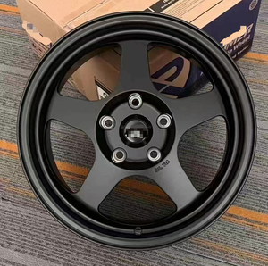 Jantes de voiture 5 branches en alliage d'aluminium, <span class=keywords><strong>15</strong></span>, 16, 18 pouces, pour voitures particulières, entraxes 4x100, 5x114.3, 8x100 ou 114.3 - Vente chaude - Product Image 3