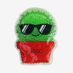 Paquete de Perlas de Agua de Cactus con Logotipo Personalizado, Paquete Frío/Caliente Reutilizable, Regalo Promocional para Eventos Corporativos, Terapia para el Alivio del Estrés - Product Image 1