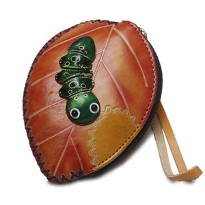 Boshiho Genuine Leather Animal Coin <b>Purse</b> Cute Wallets with <b>Key</b> Chain - Product Image 5