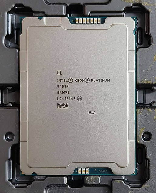 Intel XEON CPU Platinum 8458P 2.7GHz Dual-Core Server with 44 Cores and 88 Threads LGA4677 PK8071305073301 SRM7E