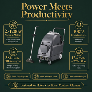 <span class=keywords><strong>Extractor</strong></span> para Detallado de Autos 220V, Máquina Profesional de Limpieza de Sofás y Muebles con Aspiración y Pulverización, con Alta Presión de 120psi - Product Image 1