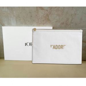 Bolsa de Almacenamiento de Cosméticos Impermeable, Plegable y Portátil, con Logotipo Dorado Real <span class=keywords><strong>Me</strong></span>, Diseño Moderno de Smartjoy, Tipo Sobre con Cordón de Lona - Product Image 4