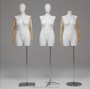 <span class=keywords><strong>Mannequin</strong></span> de vitrine pour <span class=keywords><strong>femme</strong></span> corpulente, <span class=keywords><strong>taille</strong></span> plus, blanc, en PP, partie supérieure du corps - Product Image 4