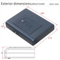 Weichi Großhandel Metall Stahl Elektronischer Finger abdruck Sicherheit Hand pistole Mini Safes Box
